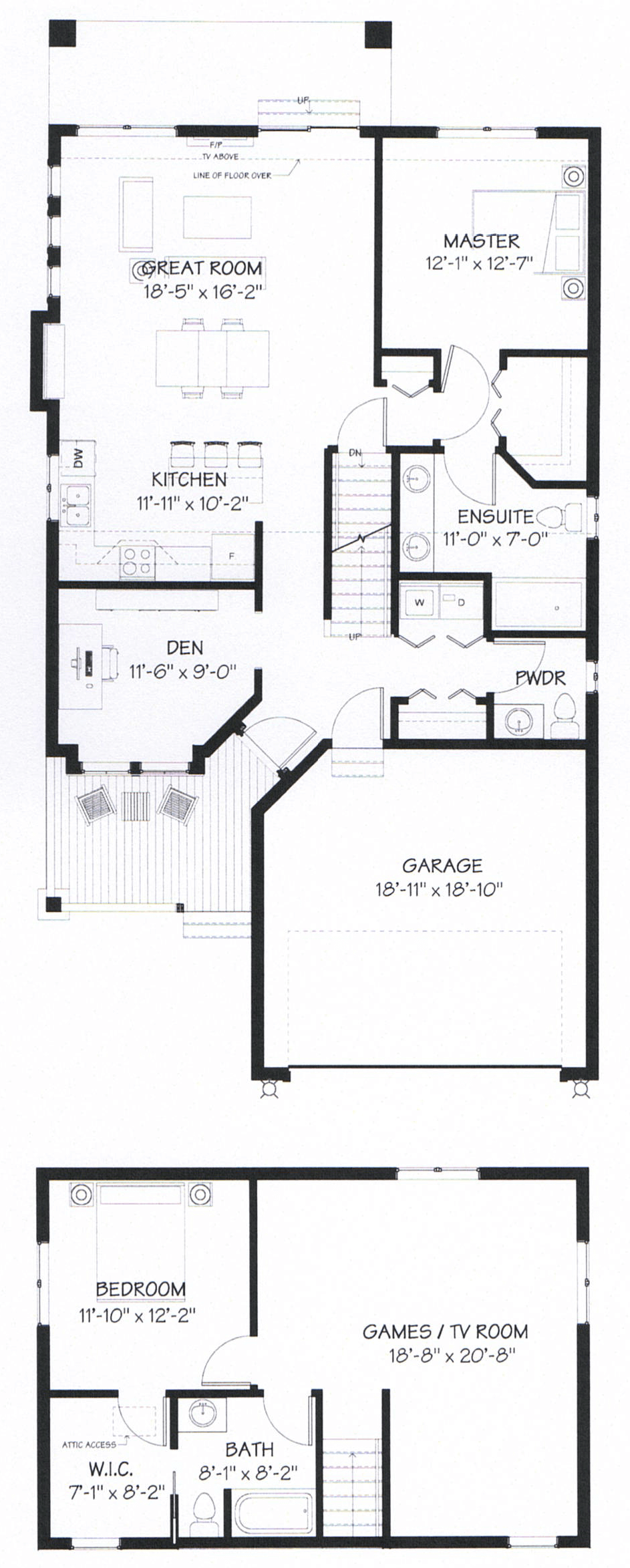 floorplan layout for Standard
